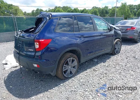 2021 Honda Passport Awd Ex-L from USA, damaged, VIN 5FNYF8H51MB020250